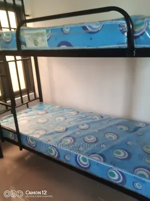 Metal Double Bunk Bed, Detachable (3 by 6ft)