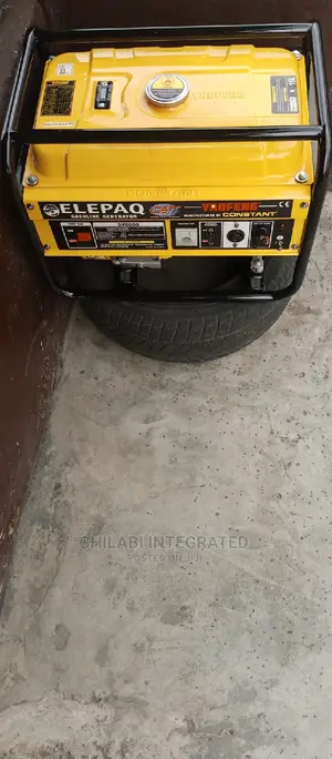 1 Month Old, Semi-New 3KVA ELEPAQ CONSTANT SV6800 Generator