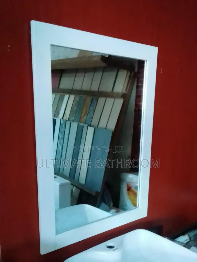 White Frame Mirror