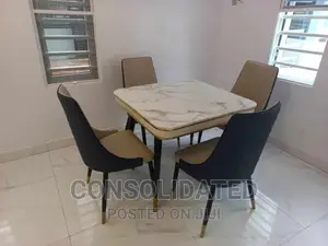 Marble Dining Set By 4