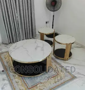 Marble Centre Table Set