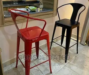 High Metal Barstools