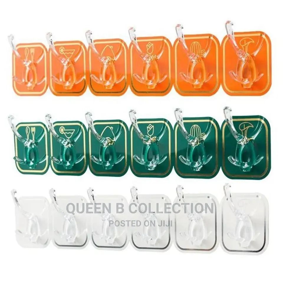 Transparent Wall Hooks