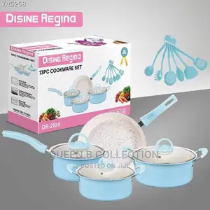 13 Pieces Dessini Pot Set. Non Stick.