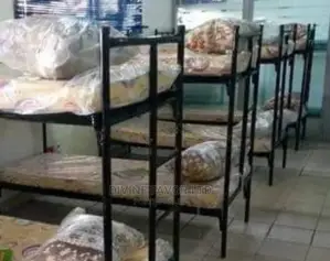 Student's Bunk Bed, Mattresses and Pillow