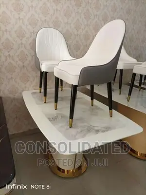 Unique Marble Dining Set