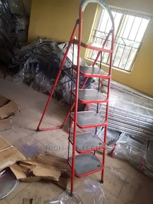 6 Step Red Ladder