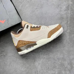 Original Air Jordan 3 Retro High Palomino Sneakers