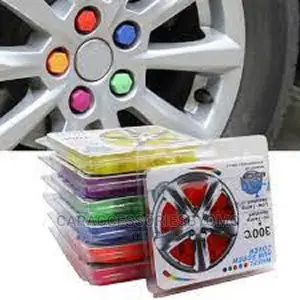 Silicone Hollow Tyre Car Wheel Hub Caps Screw Cover
