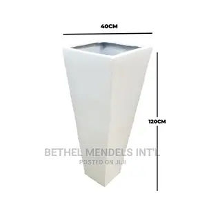 Wholesales of 120cm Tapered Fiberglass Flower Pot
