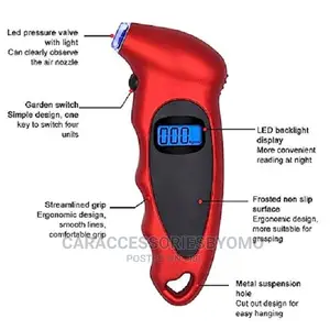 High Accuracy Digital LCD Display Tyre Guage Pressure Gauge