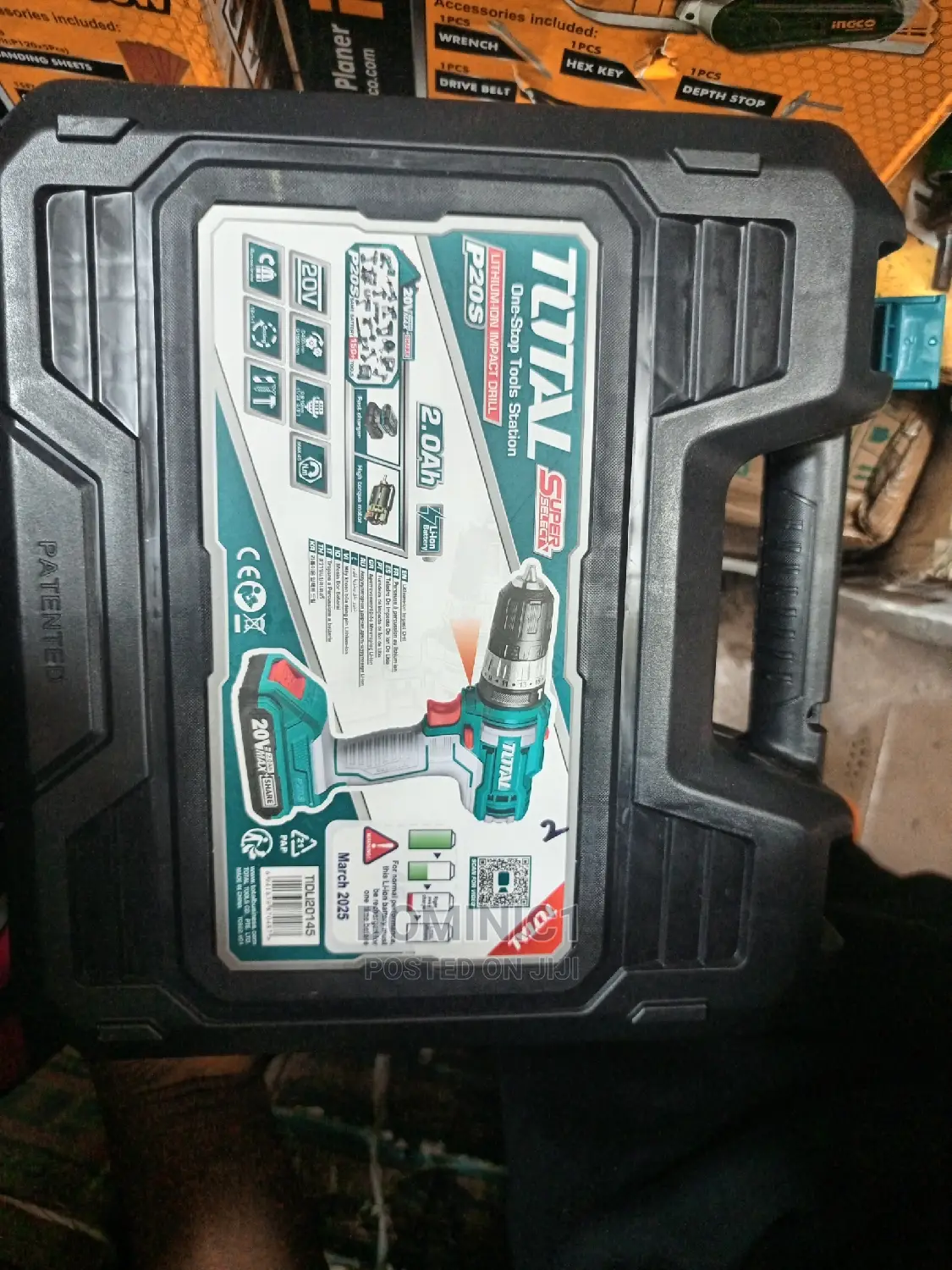 TOTAL Impacted Drill Machine