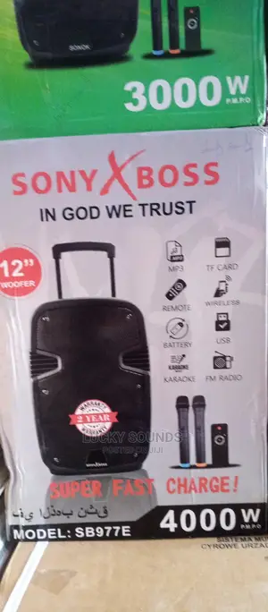 Sonyxboss Pa System 12"
