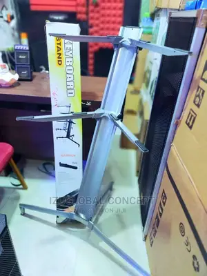 Aluminum Double Keyboard Stand