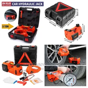 5 Ton 12V Electric Hydraulic Car Jack With Impact Wrench