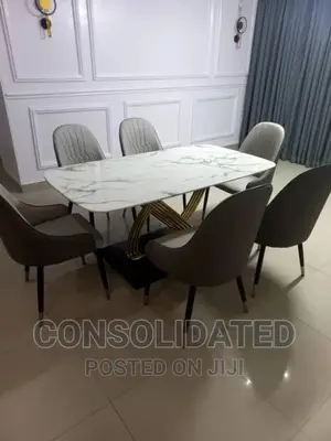 Unique Marble Dining Set