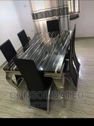 Marble Dining Set By 6
