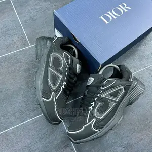 Christian Dior B30 “Black Mesh Fabric Sneakers