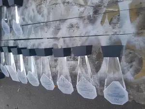 Glass Award Plaque H7