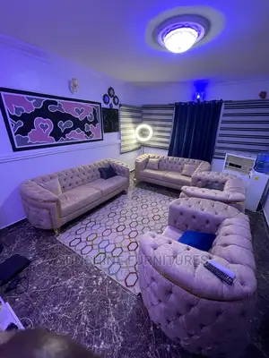 Complete Tufted Sofa Set