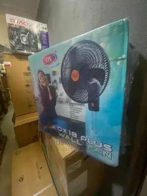Ox 18 Inch Whiper-Quiet Operatation Wall Fan