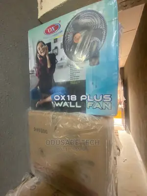 Ox 18'' Plus 3- Breeze Mode Wall Fan