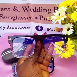 Tom Ford Male Extra Clear Eyeglasses