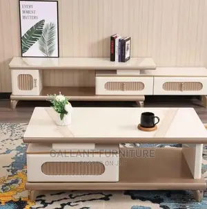 Quality Luxurious TV Stand and Center Table