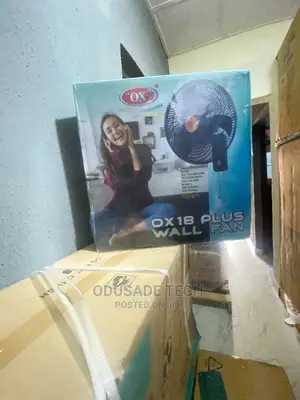 Ox- 18'' Plus Powerfull Wall Fan