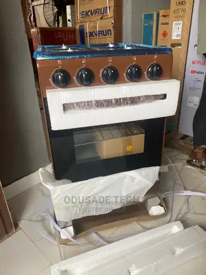 New Skyrun 4 Gas Burners Gas Cooker With Oven