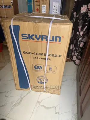 Skyrun Glass Lid [ 4 Burners] Gas Cooker