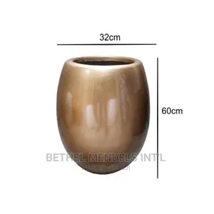 60cm Egg Classic Fiberglass Flower Planter | Bulk Sales