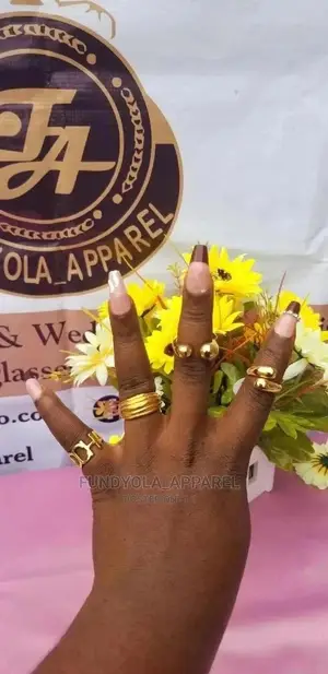 Chunky Fashionable Titanium Rings