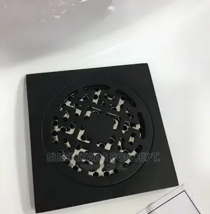 Matt Black Floor Drainage