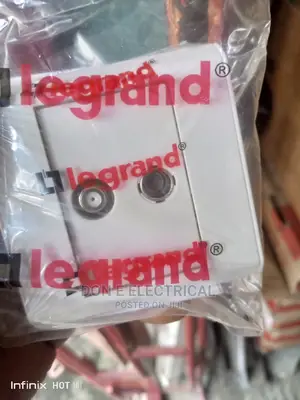 Original Double TV Socket Legrand