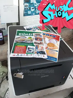 Brother Coloured Wireless Printer