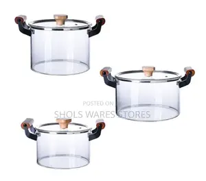 Glass Cooking Pot