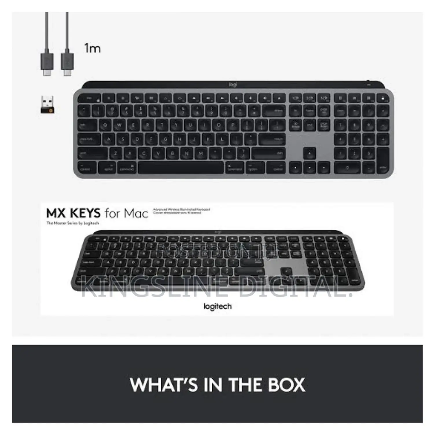 Logitech MX Keys Wireless Keyboard for Mac