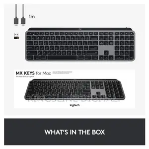 Logitech MX Keys Wireless Keyboard for Mac