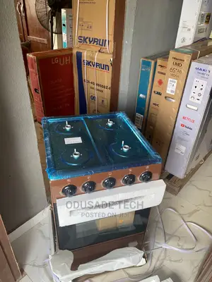 Skyrun Automatic 4 Burner Standing Gas Cooker