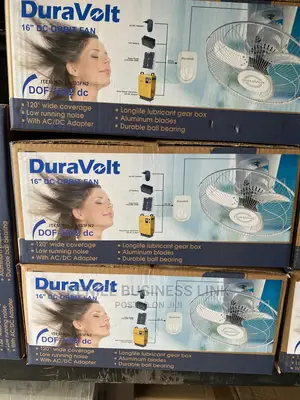 Duravolt Solar DC Orbit Fan