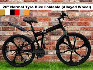 26" Normal Tyre Bike Foldable (Alloyed Wheel)
