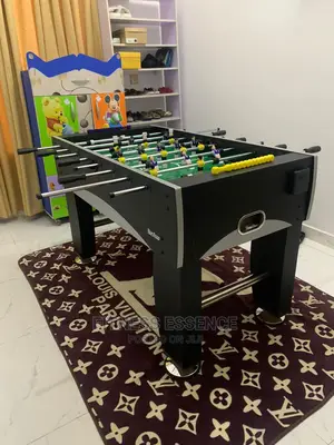 Black Soccer Table