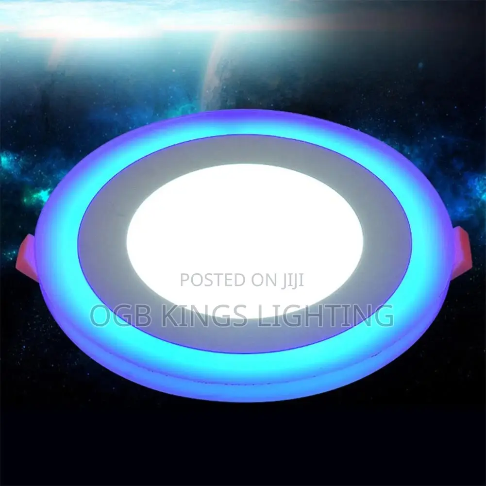 Ceiling Pop Panel Light 12watts LED Light Blue and White
