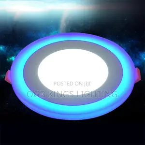 Ceiling Pop Panel Light 12watts LED Light Blue and White