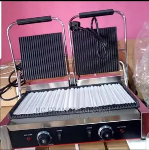 Double Burner Shawarma Machine