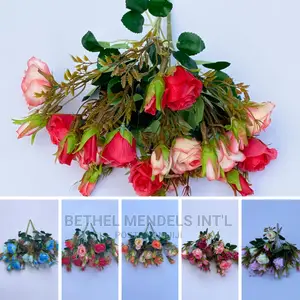 Artificial Scotch Rose Flowers Available for Bulk Purchases
