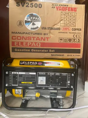 Elepaq Constant Generator [1.5kva / Sv-2500] Reciol