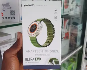 Porodo Ultra Evo Smartwatch Waterproof Touch Screen,