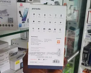 Porodo Ultra Evo Smartwatch Waterproof Touch Screen,